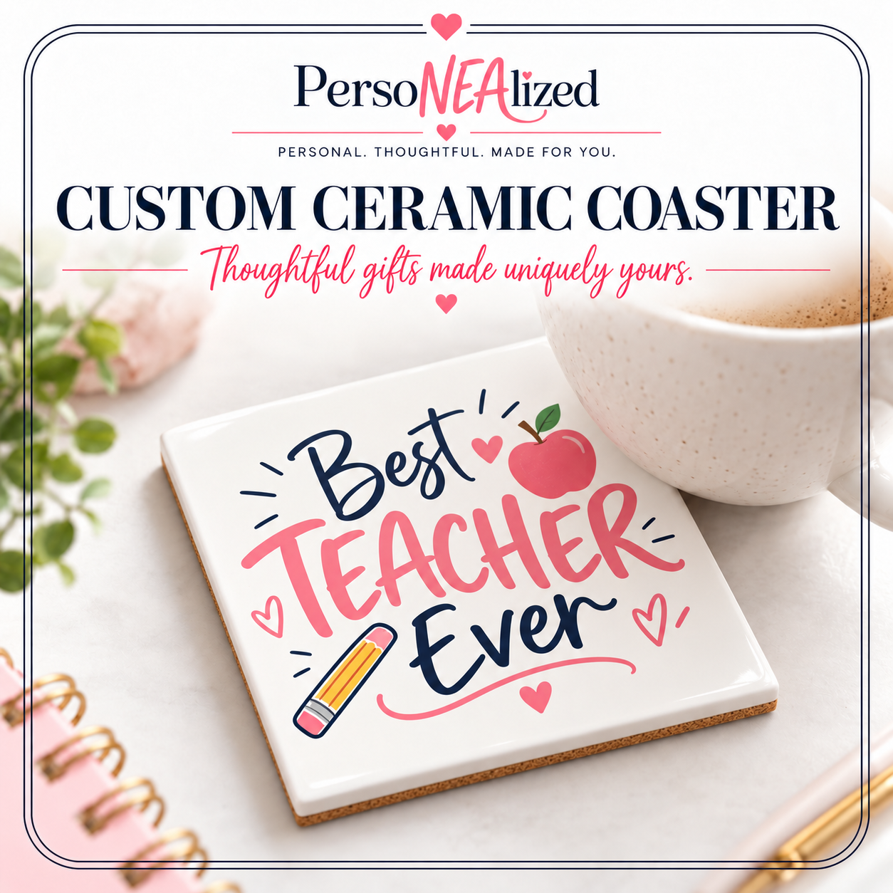 Custom Ceramic Coaster