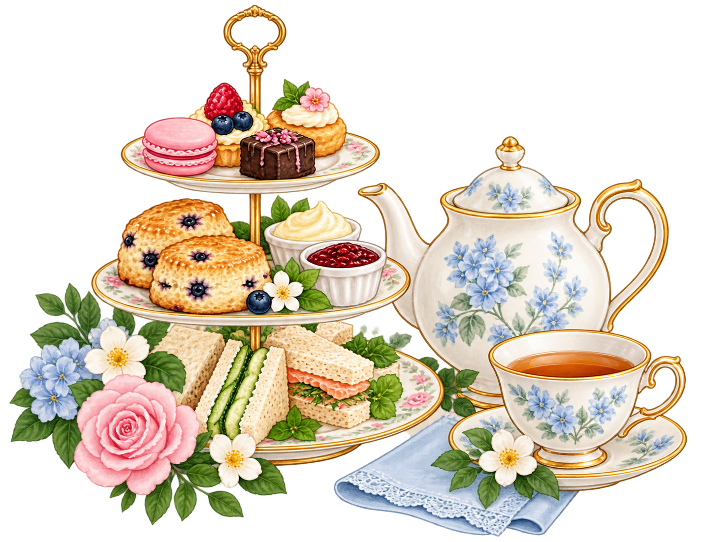 Handcrafted scones and afternoon tea accessories from Orlando Scone Co.