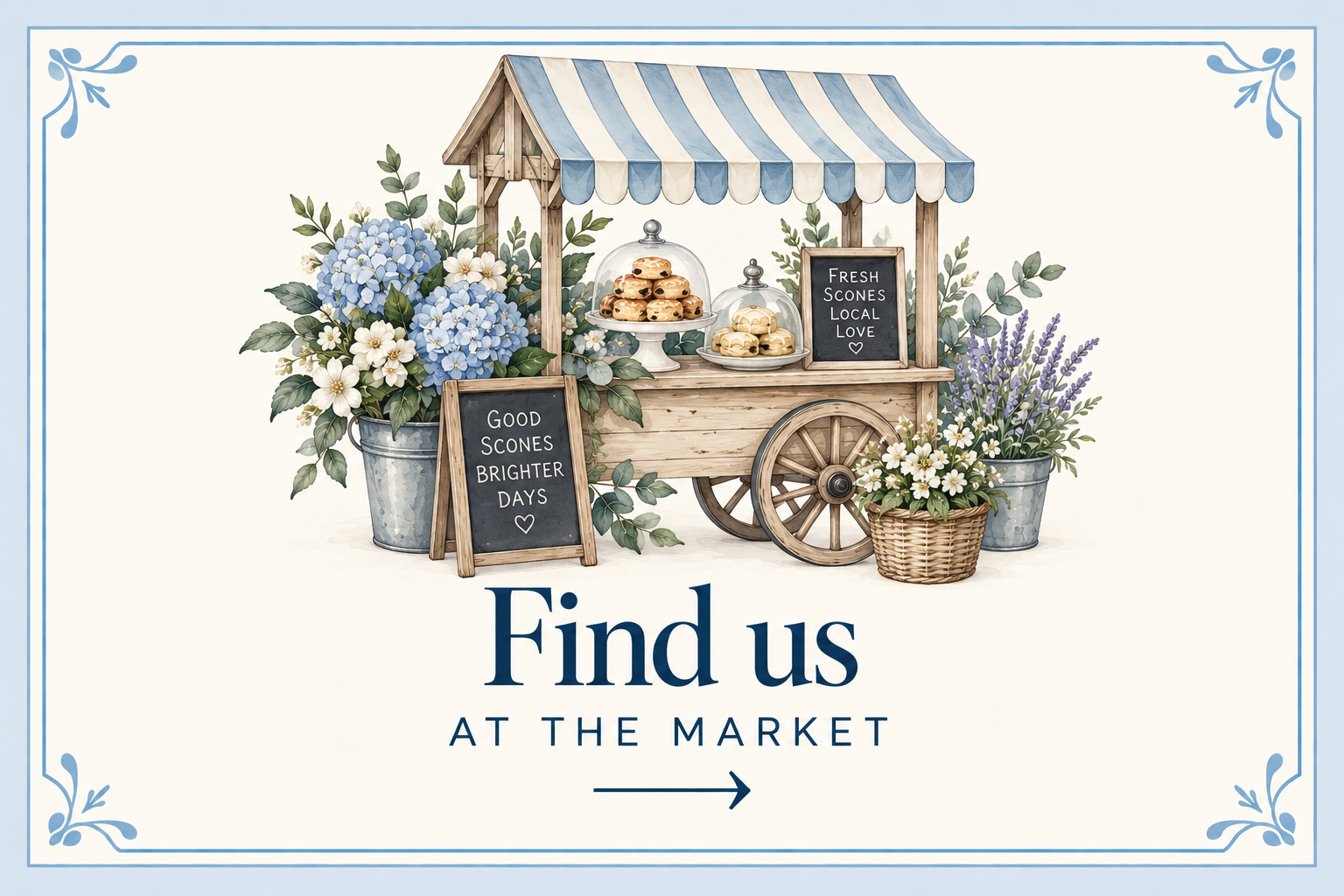 Find Orlando Scone Co. at Central Florida farmers markets