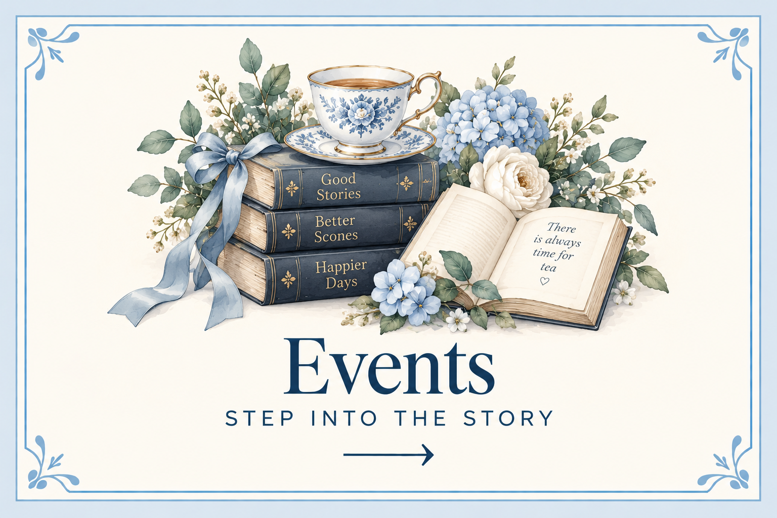 Orlando Scone Co. themed afternoon tea events