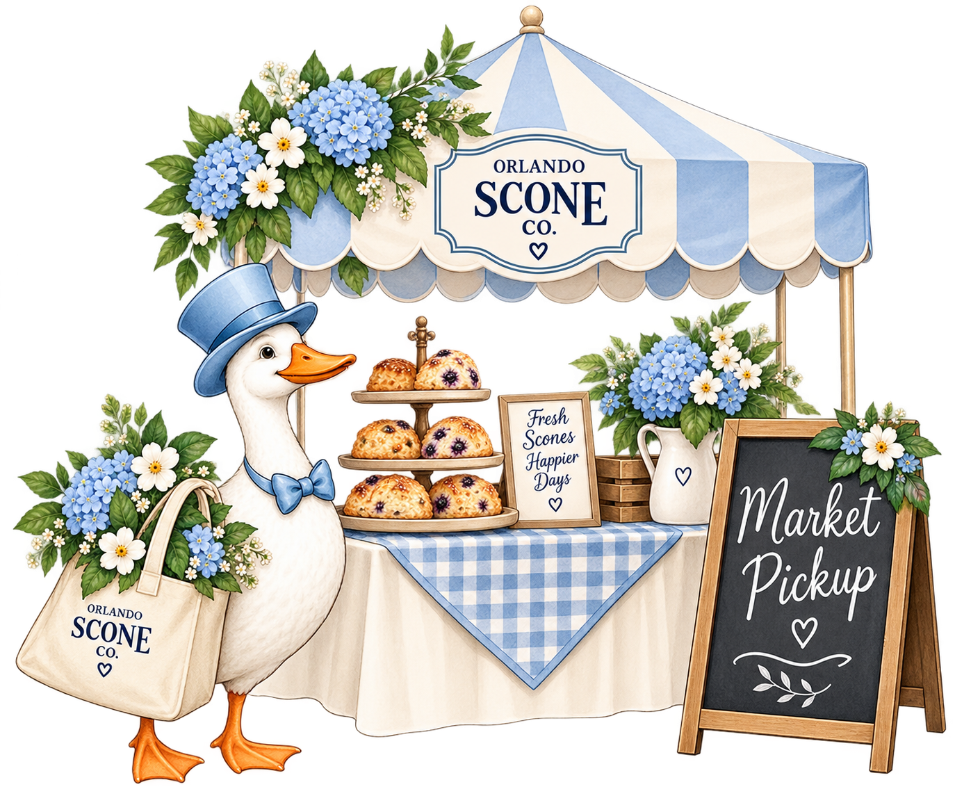 Orlando Scone Co. scones available at local farmers markets