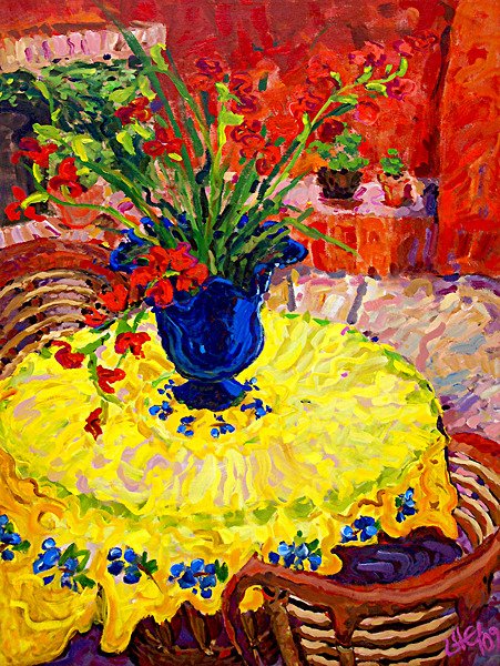 "The Blue Vase"