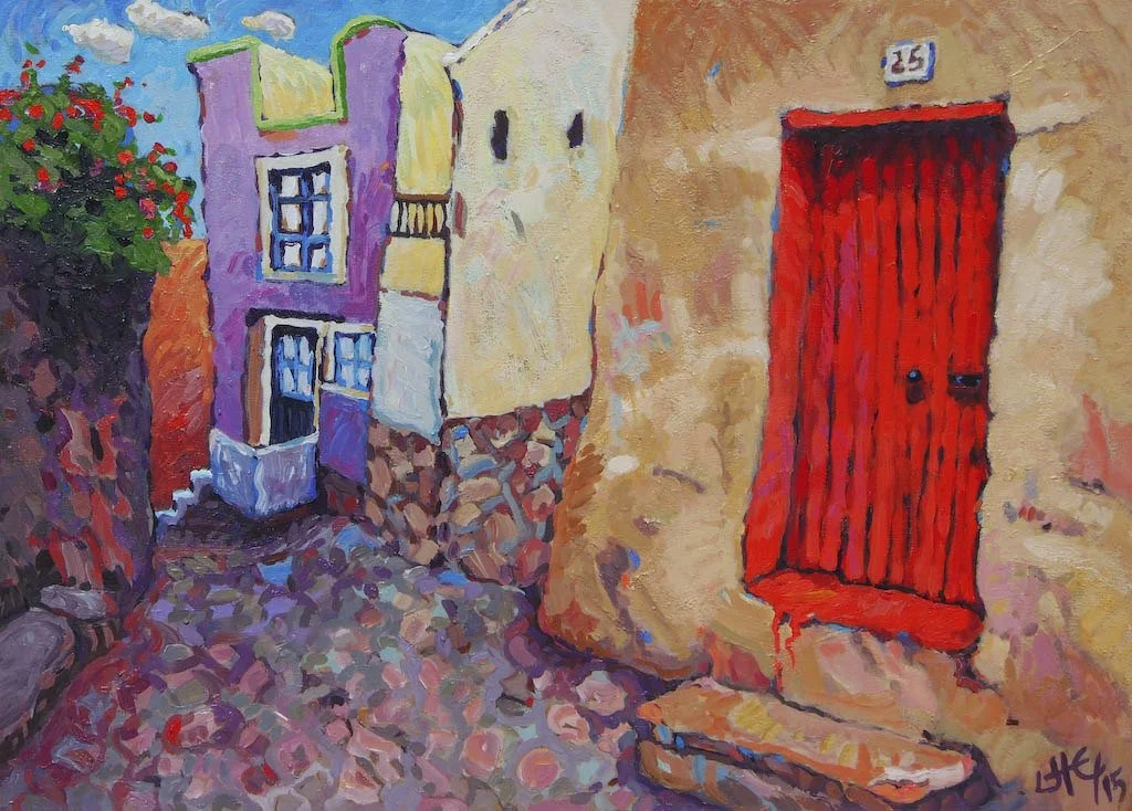 THE RED DOOR