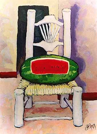 "Sandia en la Silla"