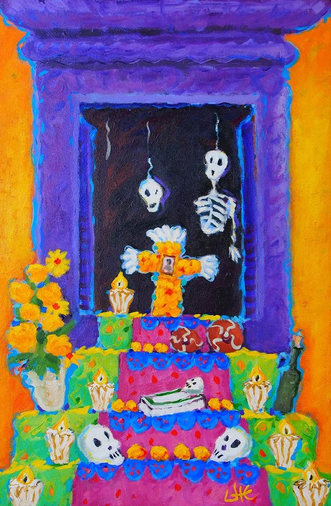 ALTAR PARA LOS MUERTITOS