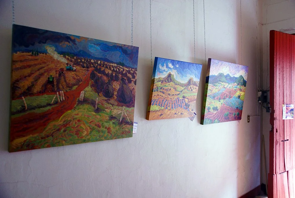   Mexican landscapes and harvest-scene  