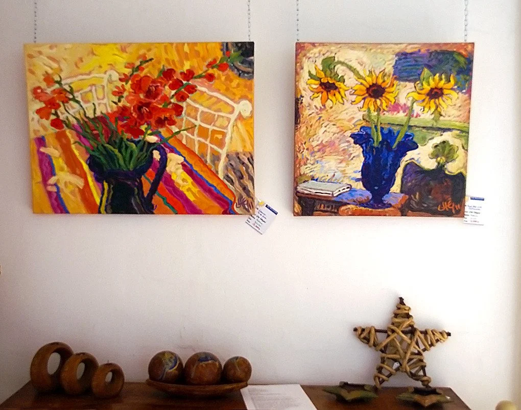   Still Lifes - flowers in my home  