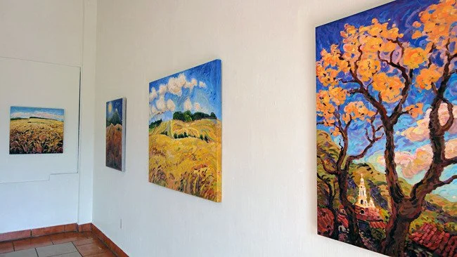   
 Exhibition&nbsp;by Ute Hagen, Sala de la Rusa, Centro Cultural de Ajijic 
  