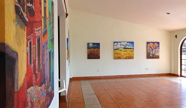   
 Exhibition&nbsp;by Ute Hagen, Sala de la Rusa, Centro Cultural de Ajijic 
  
