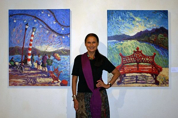 Painter Ute Hagen