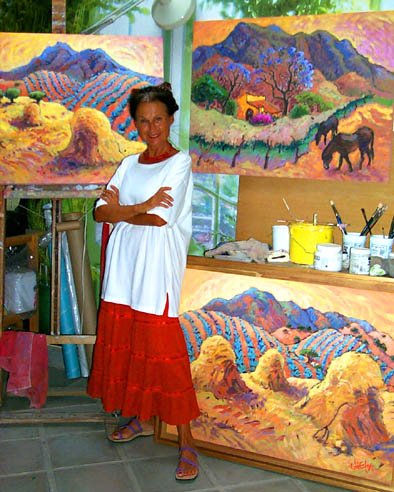 Ute in her Studio