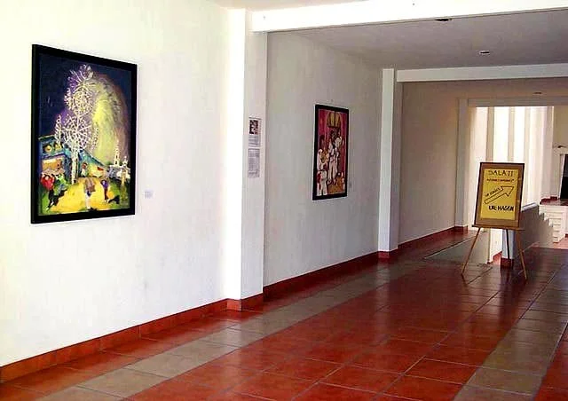 Entrance hall of Ajijic's Cultural Center