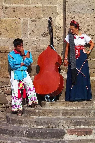 Huichol musician