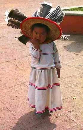 Huichol girl