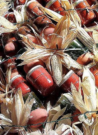 detail of Efren's Christmas tree