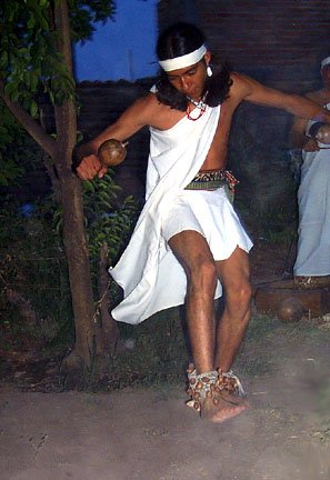 Aztec Ceremonial dancer