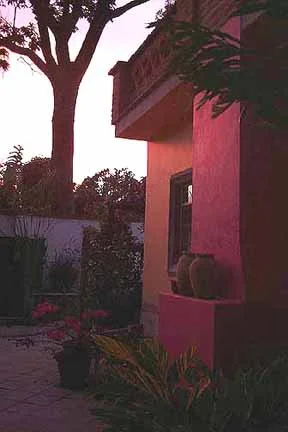 evening glow - la casa de la artista