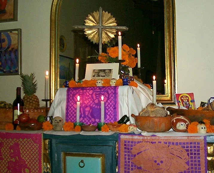 the altar for my grandparents