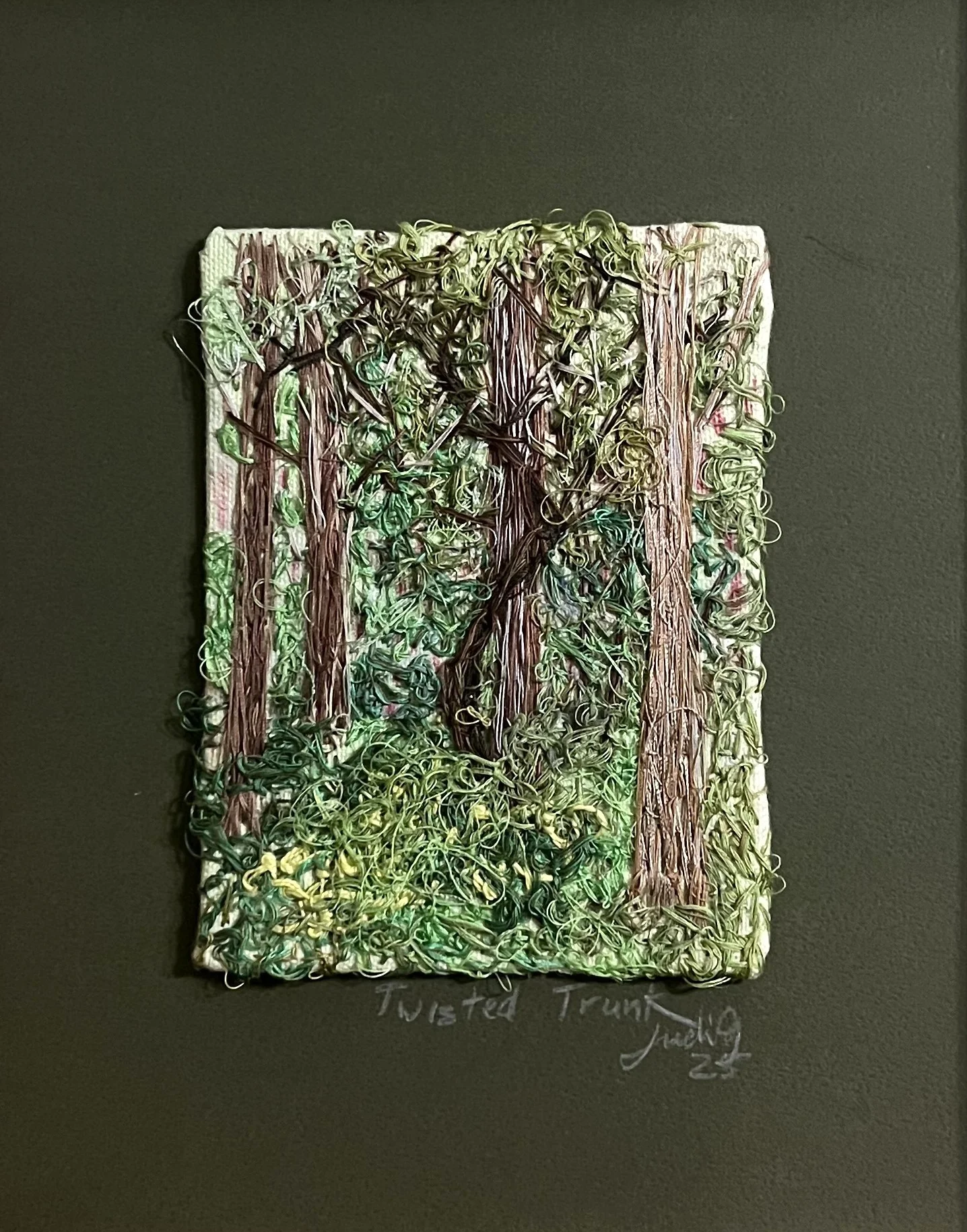 Twisted trunk