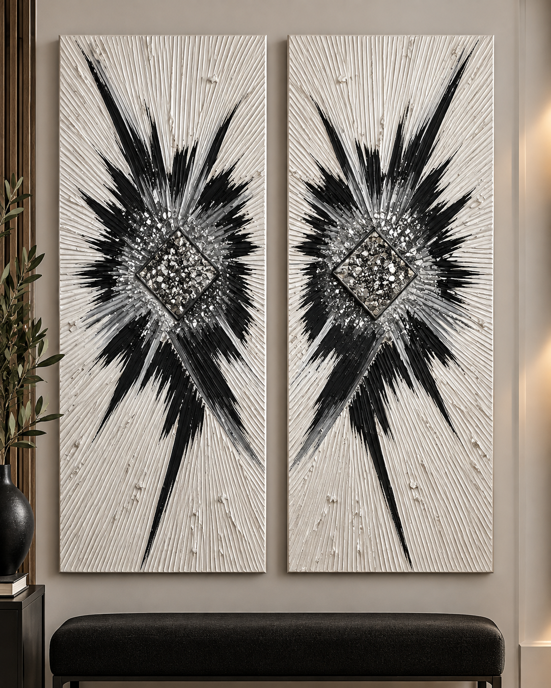 The Burst in Black