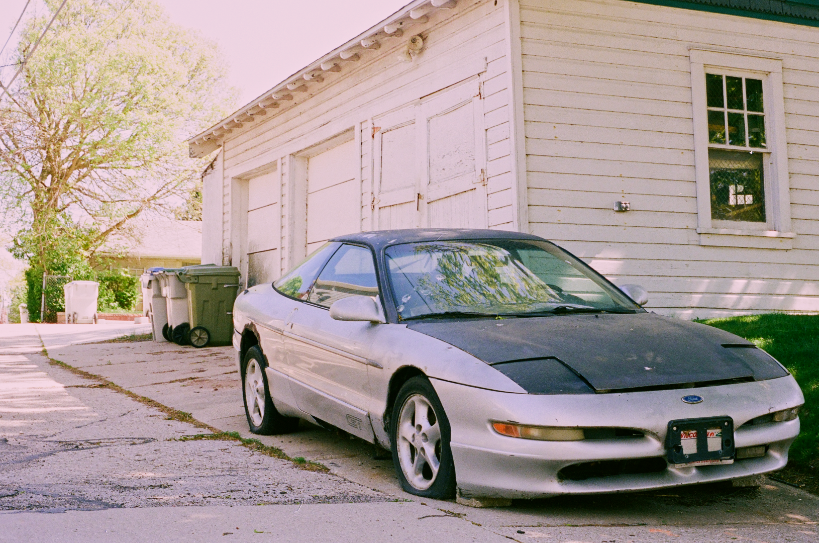 ghost in the alley