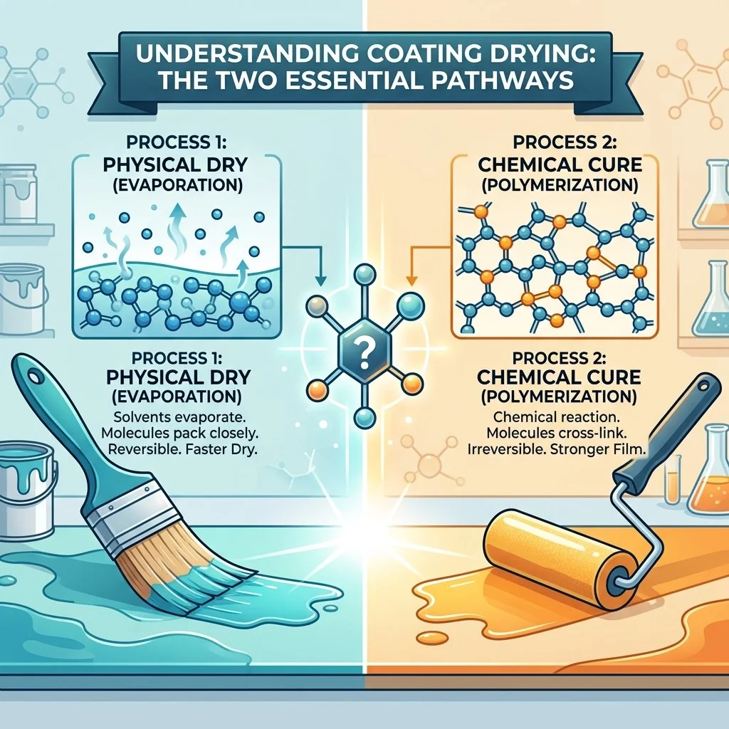 Drying vs. Curing: The Most Important Distinction in Coatings Chemistry