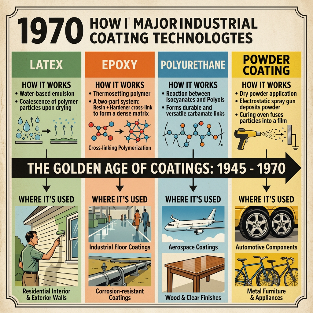 Every Coating You'll Work With Was Invented in 25 Years