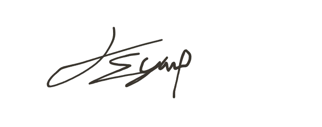 Signature reading 'J. Schropp' in white on a black background.
