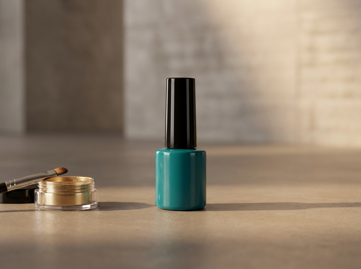 Professional nail care products used at Élan Nail Atelier.