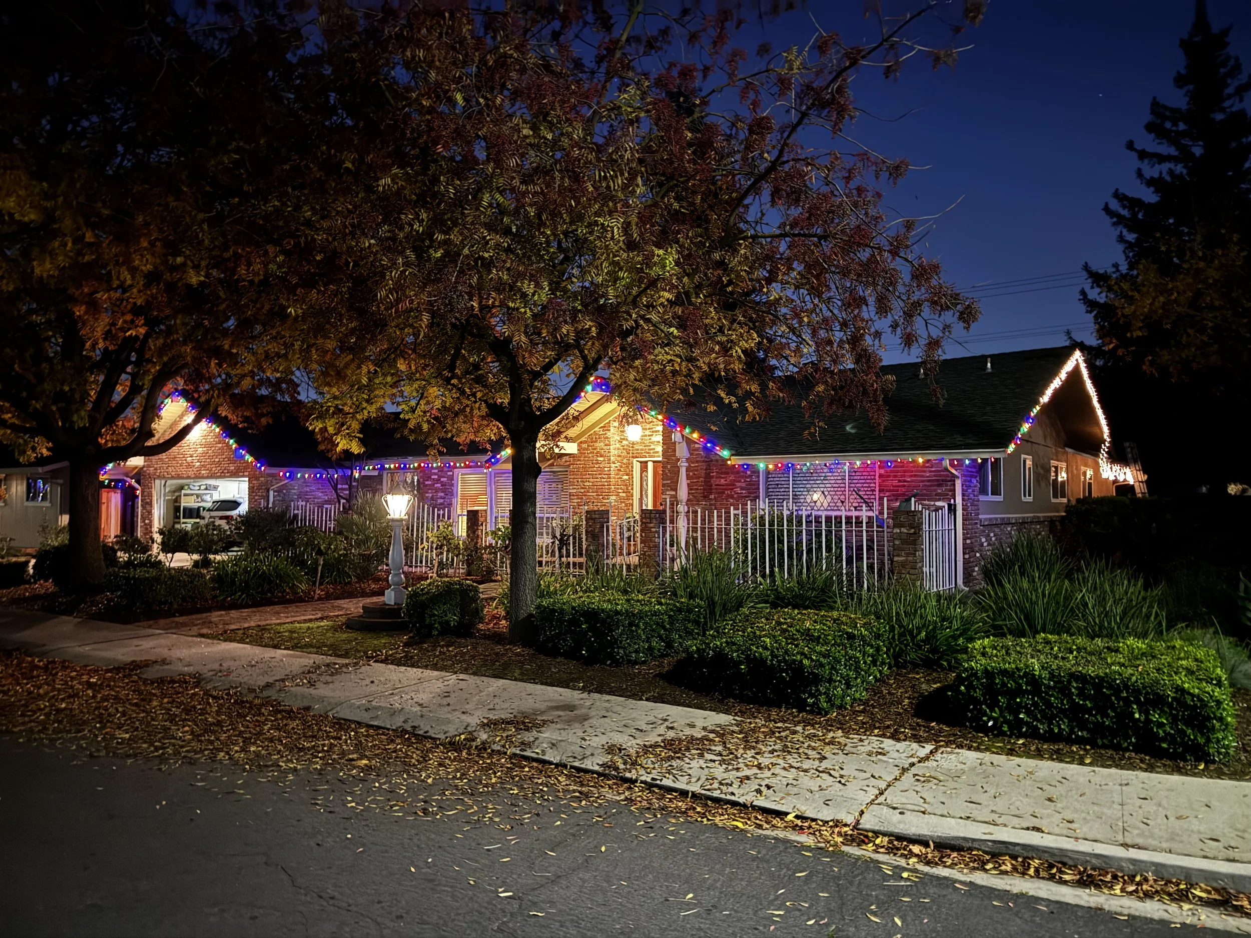 Christmas Light Install