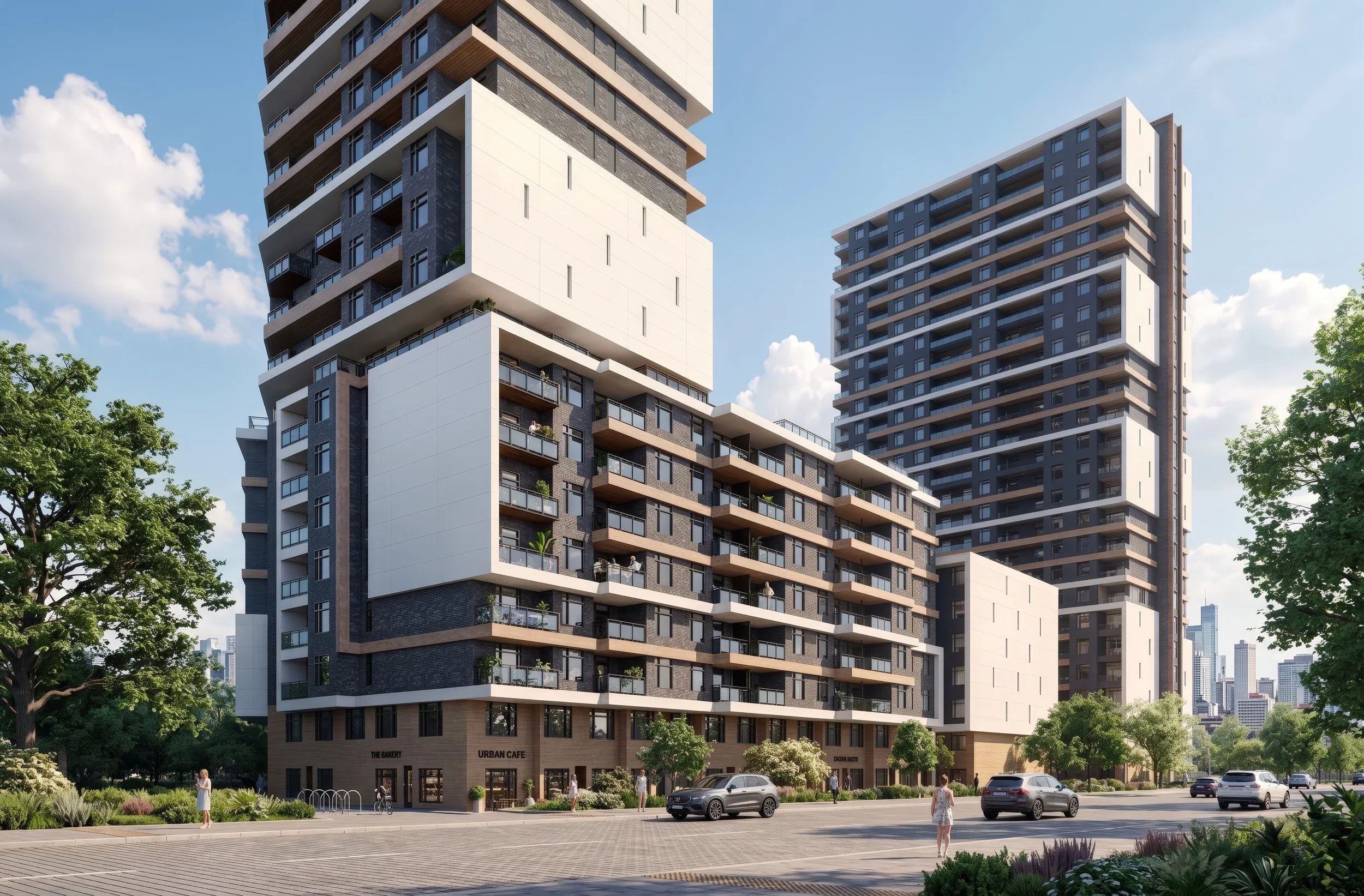 Zigzag Condo Towers