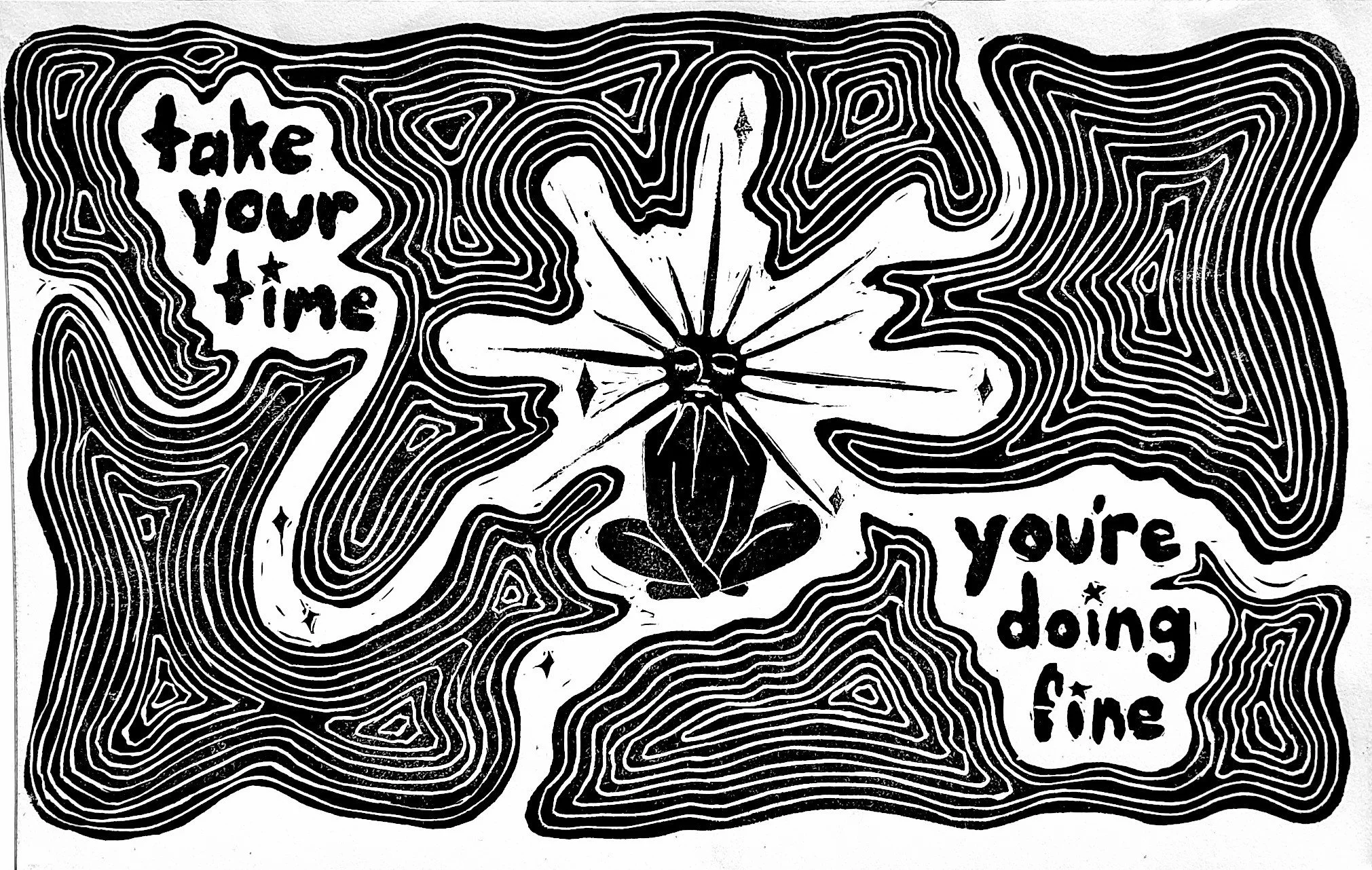 "Take Your Time..."
2025, for Carli