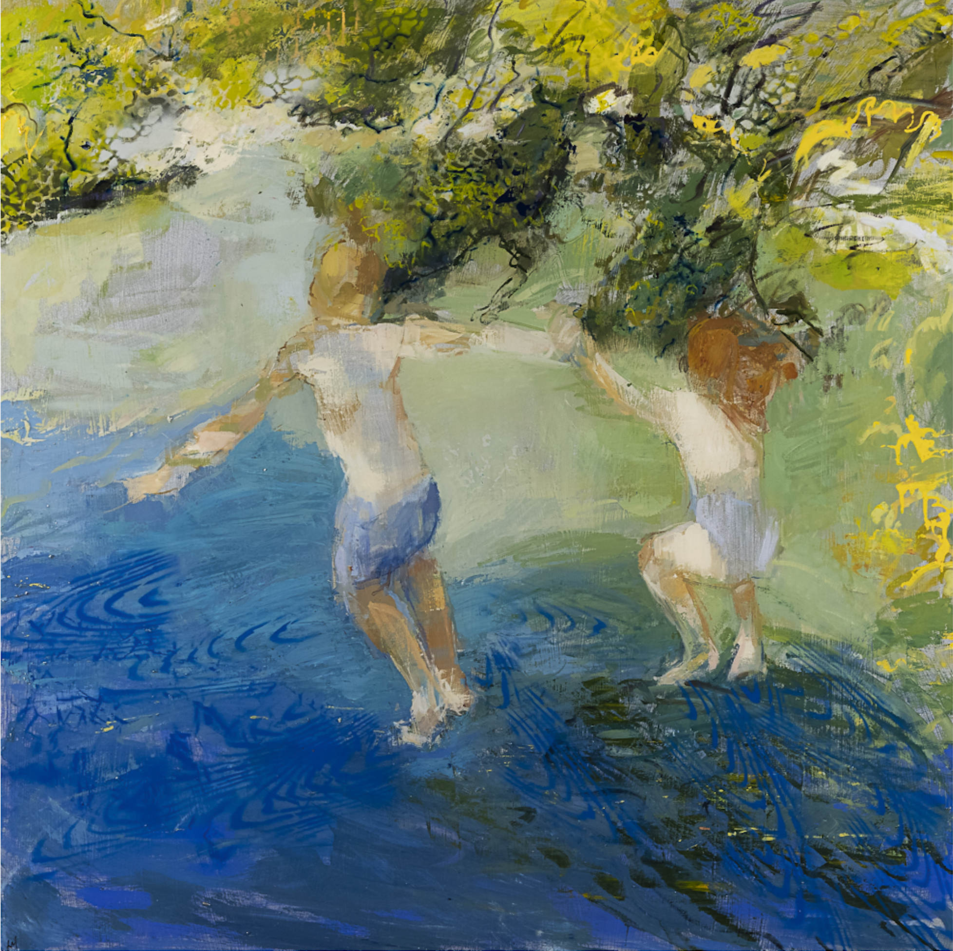 LAURA MATTHEWS_Adam and Eve_122x122cm.png