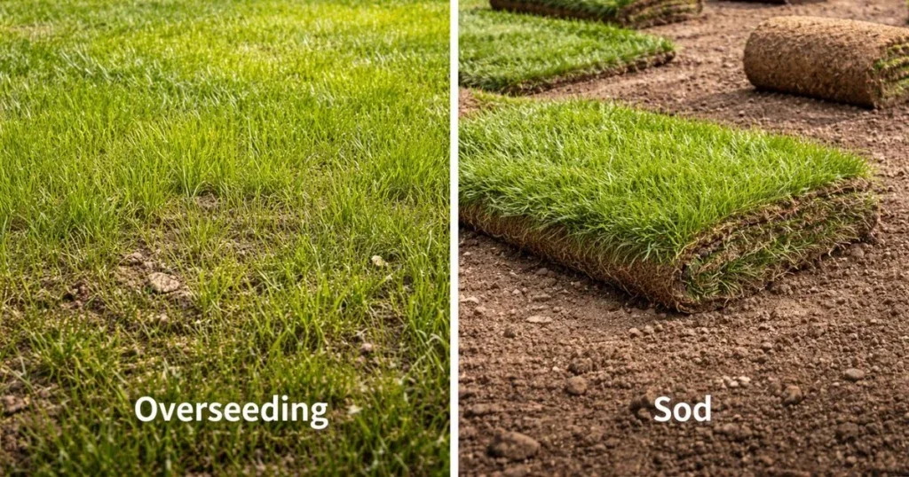 Sod Installation vs. Overseeding: How to Revitalize Your Lawn in Surrey &amp; Lower Mainland