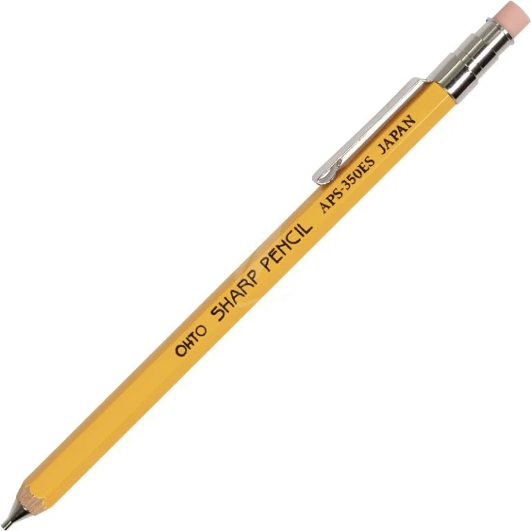OHTO-Sharp-Pencil-Mechanical-Wood-Pencil-with-Eraser-Mini-Size-0.5mm-yellow-1-768x768.jpg