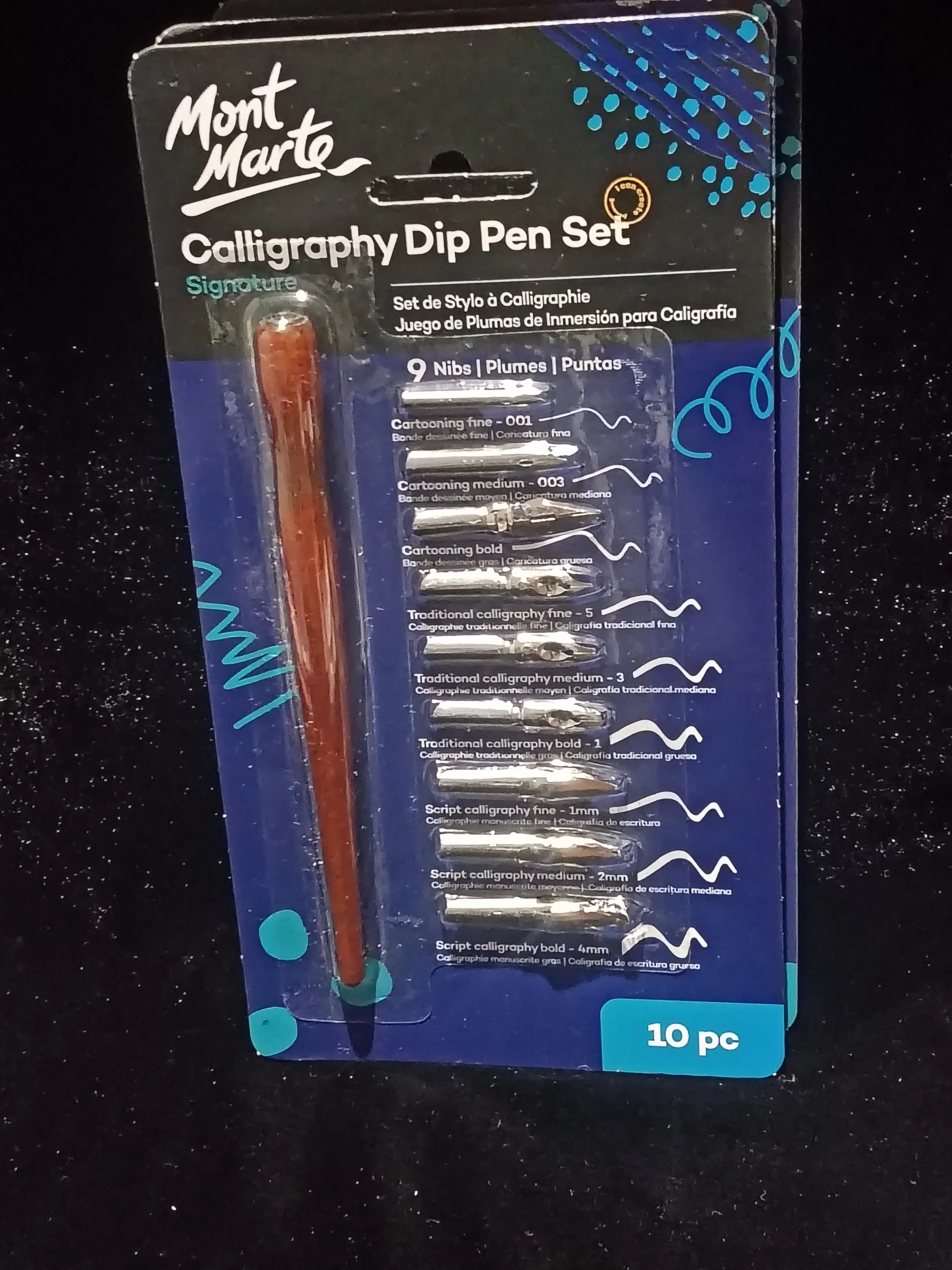 Mont Marte - Caligraphy Dip Pen Set
