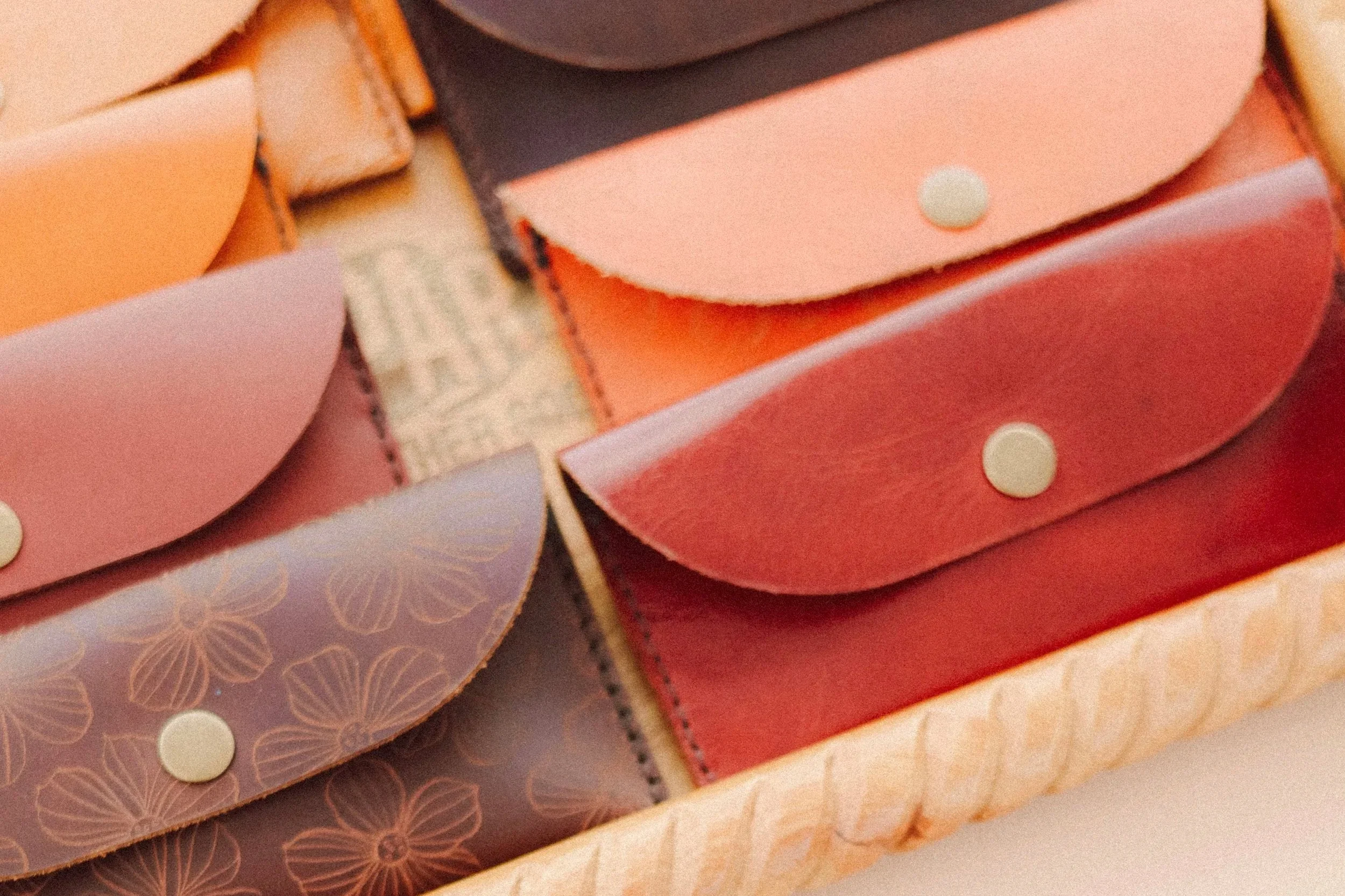 Leather wallets made on Oahu Hawaii