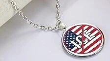 Pendant Silver Necklace