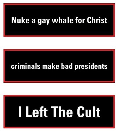 DONKEY™ Bumper Stickers