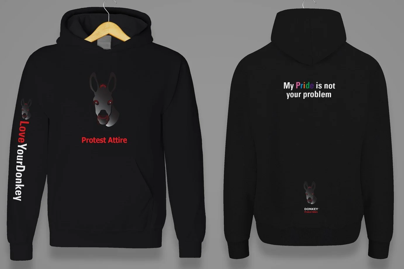 Special Edition Hoodie; Donkey line #3