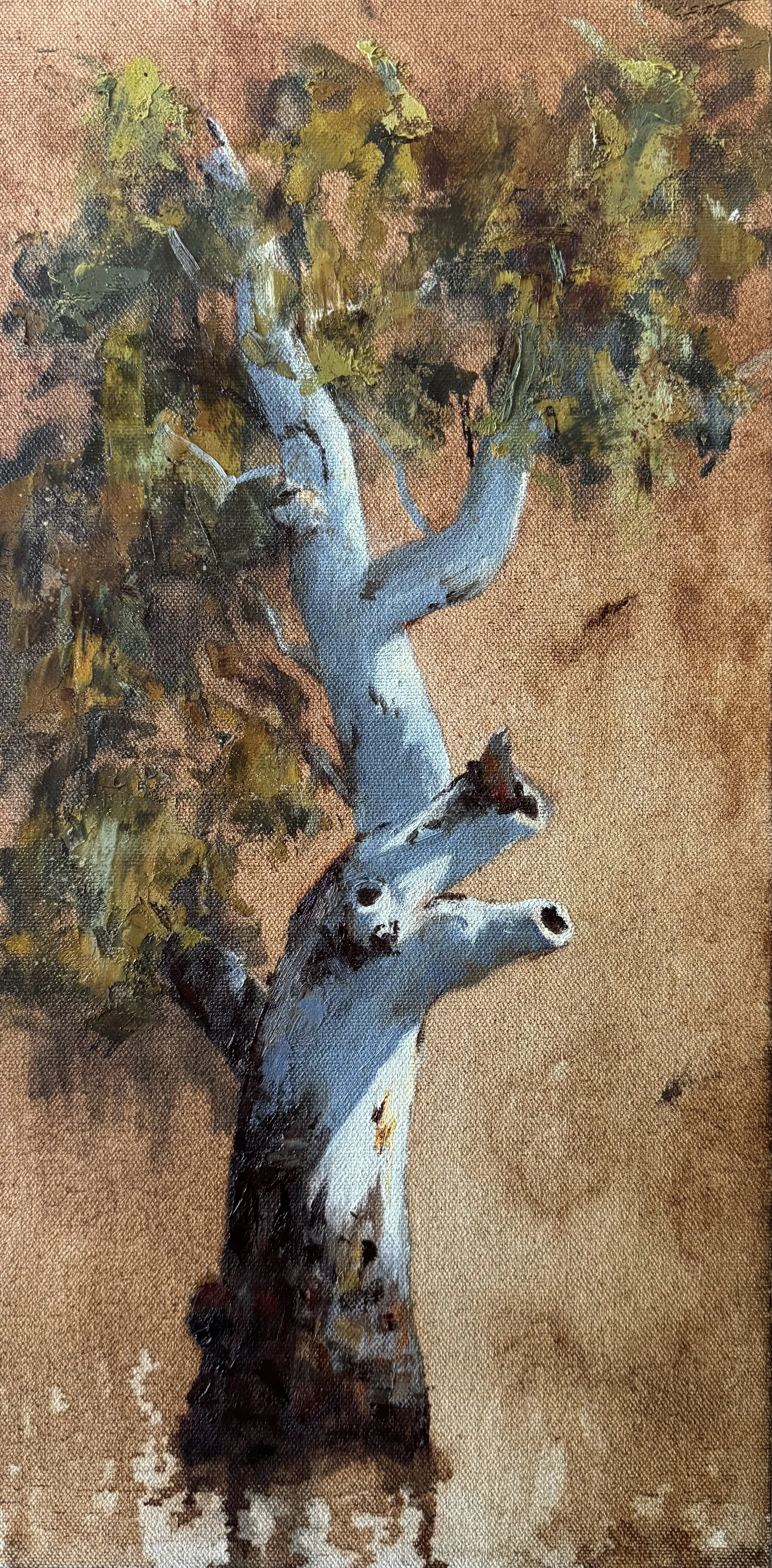 "Regrowth", 8 x 16 in, Sold
