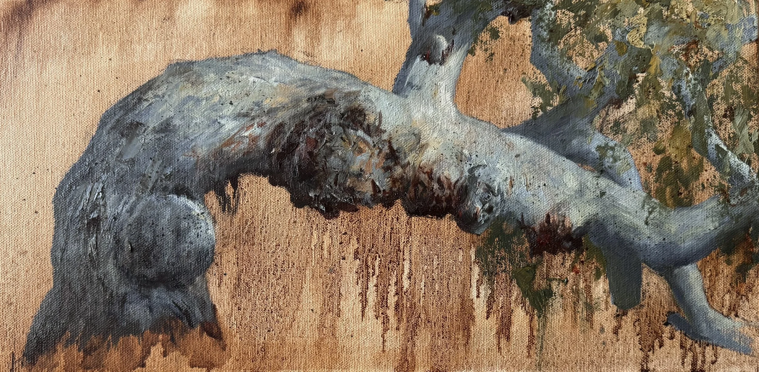 "Endurance", 18 x 8 in, Sold
