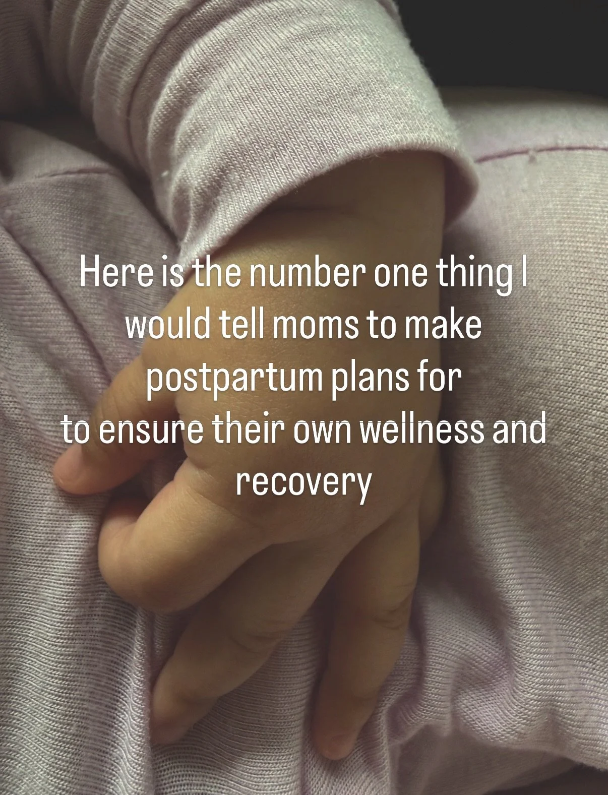 After having 4 babies, this is the number one thing I tell new moms to do for themselves&hellip;. 

It is essential to wellbeing &mdash; and too rarely mentioned.
.
.
.
.
.
.
#ama #postpartum #wellness