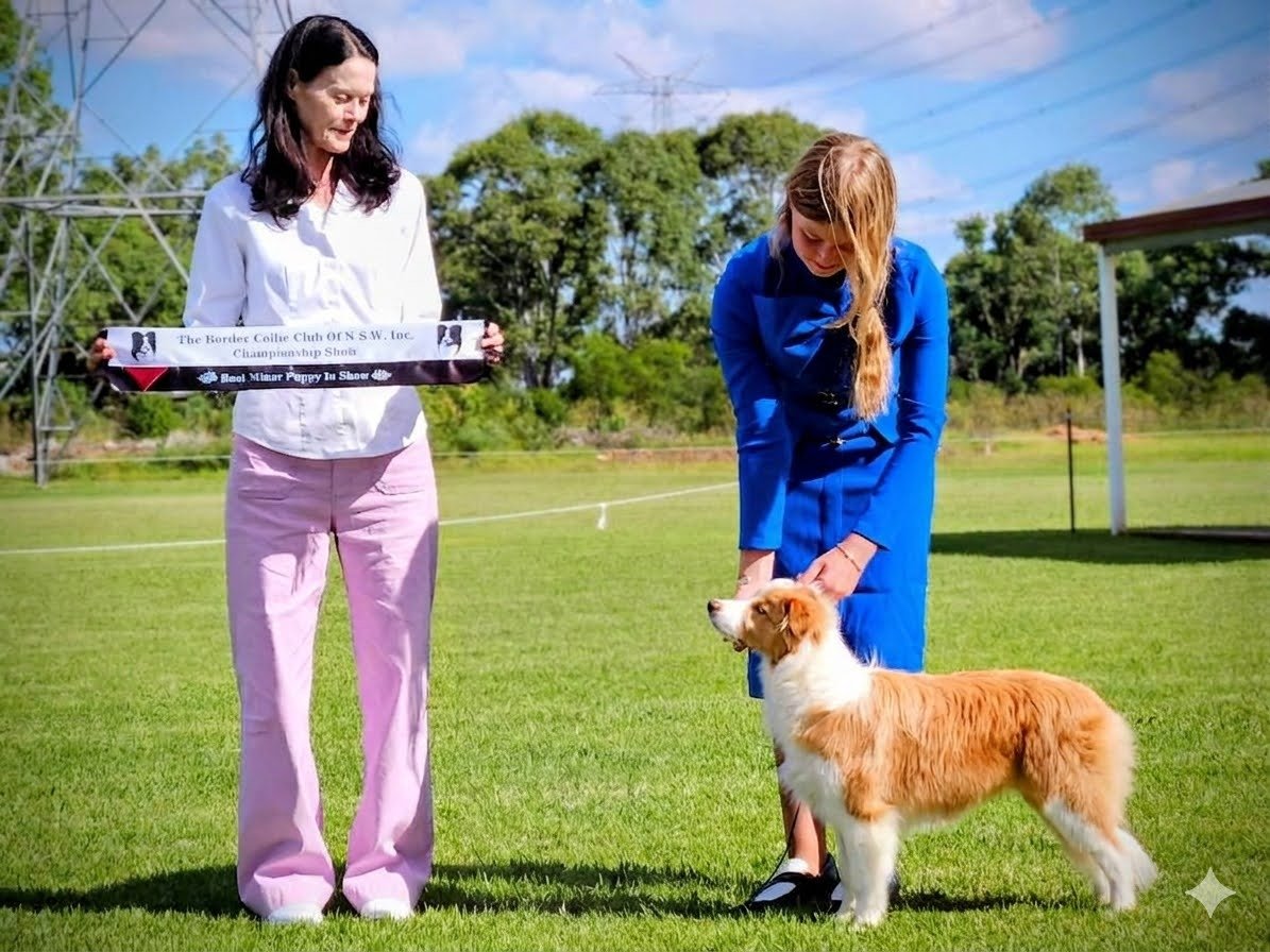 Lapochka Stormfly at the Border Collie Specialty