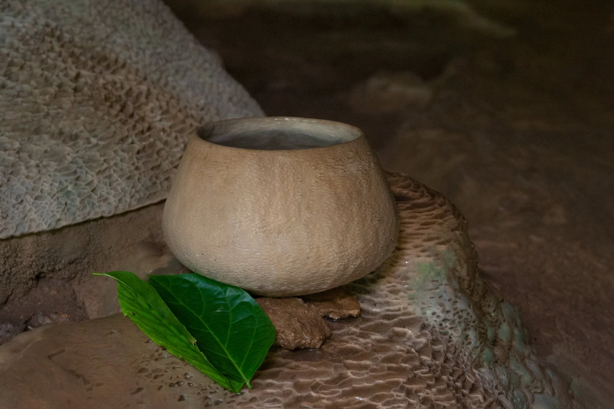 Bowl in the cave - Thailand 