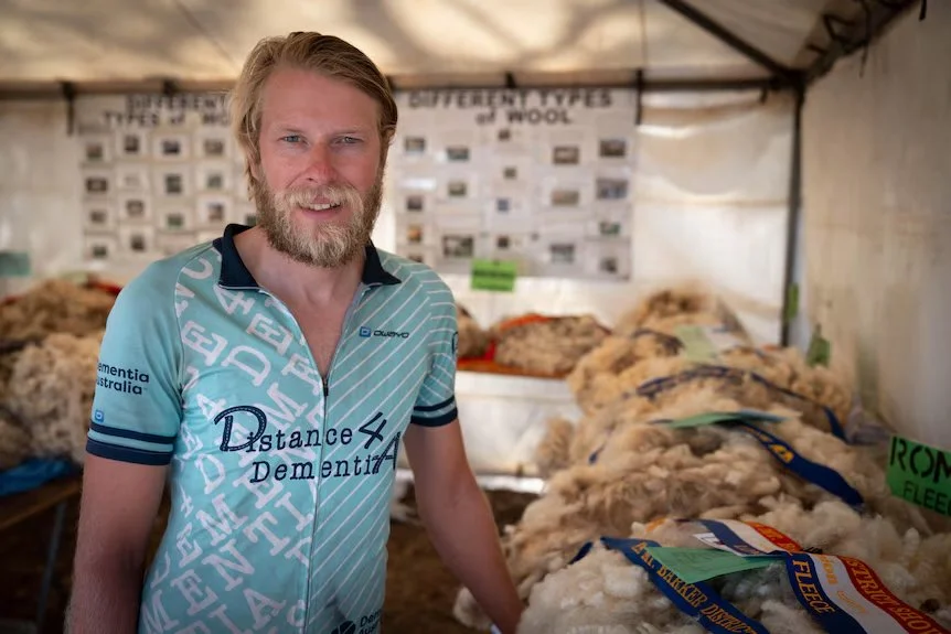 Riding for hope: An epic cycle to raise funds and awareness for dementia | ABC Landline