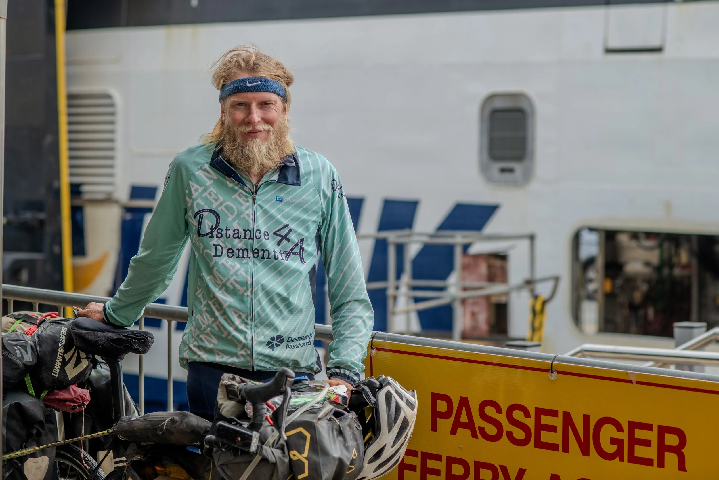 Cyclist raises awareness for dementia | The World Today