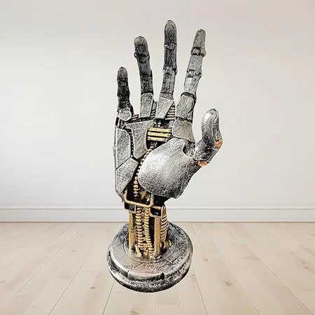 Cyberpunk Robotic Hand Gamepad Holder