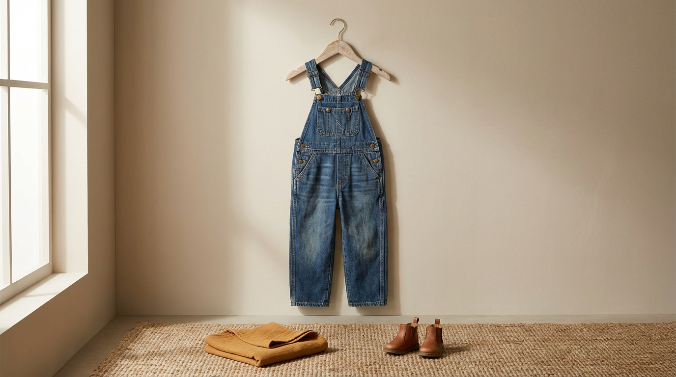 Denim Overalls