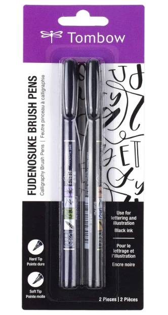 Brush lettering must have pens